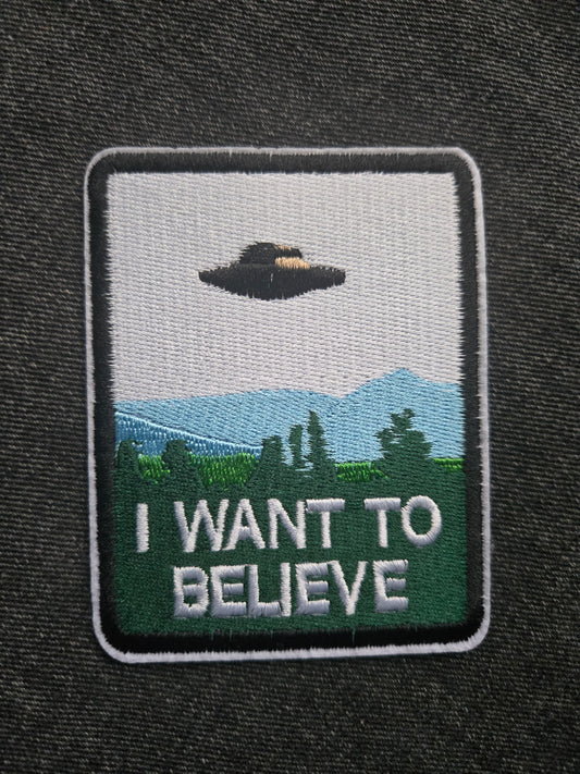 I want to believe